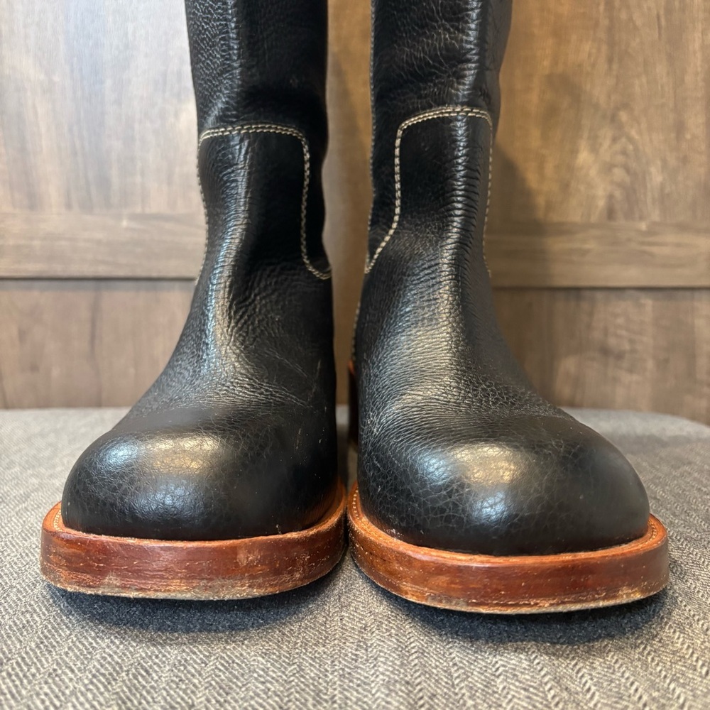 Free People Size11 Blaze Pull On Boots Black - Picture 6 of 16
